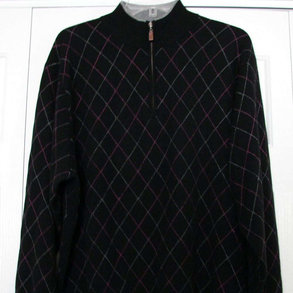 men's Peter Millar cashmere sweater large